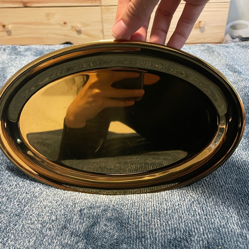 Dirilyte Gold Display Plate